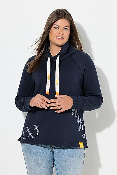 Laurasøn Sweatshirt Sweatshirt mit Stehkragen Langarm günstig online kaufen