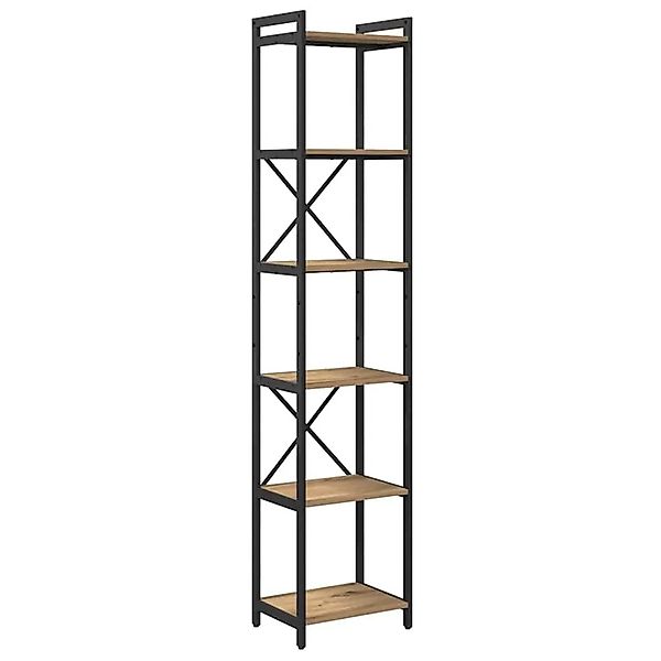 vidaXL Bücherregal Artisan-Eiche 40 x 30 x 189,5 cm Holzwerkstoff 868352 günstig online kaufen