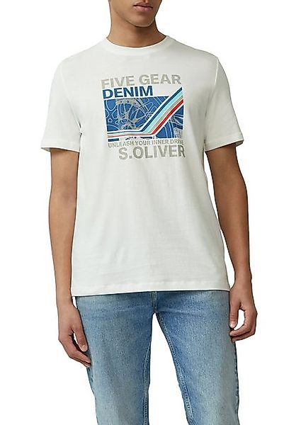 s.Oliver T-Shirt mit Front Print günstig online kaufen