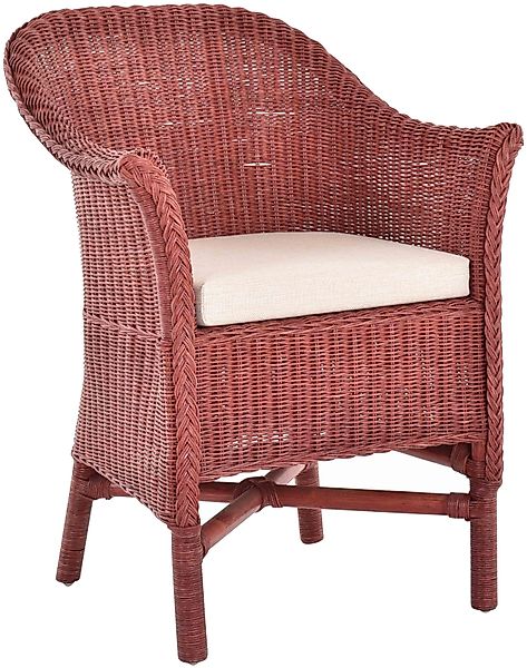 Krines Home Relaxsessel Rattansessel Esszimmersessel echtes günstig online kaufen