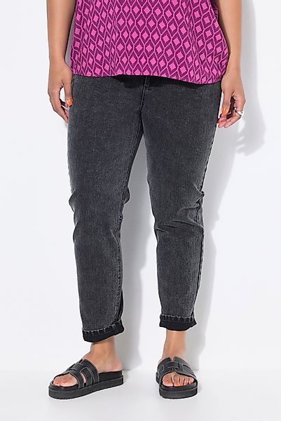 Studio Untold Regular-fit-Jeans Mom-Jeans Nadelstreifen 5-Pocket günstig online kaufen