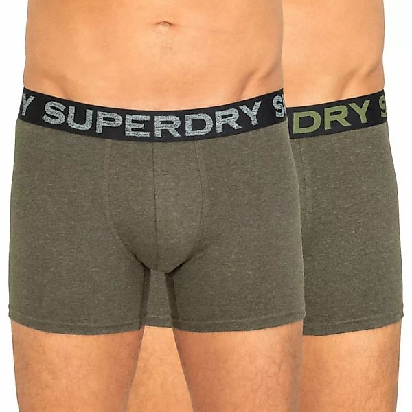 Superdry 2-er Set Boxer Briefs Khaki günstig online kaufen