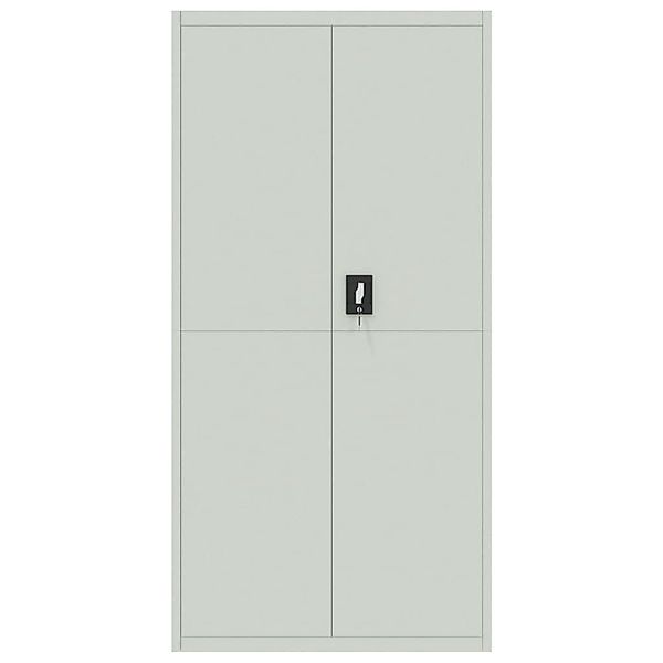 vidaXL Aktenschrank Aktenschrank Hellgrau 90x40x180 cm günstig online kaufen