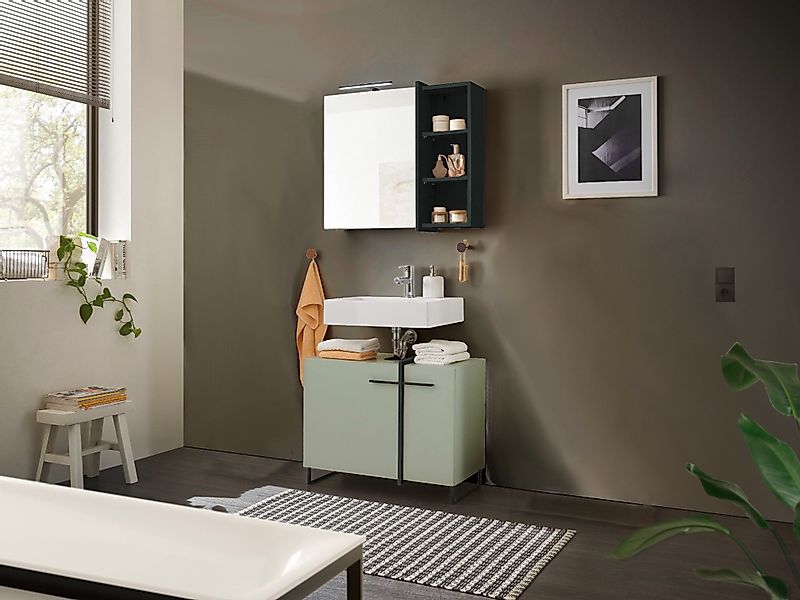 moebel-dich-auf Badmöbel-Set MESSINA, (Set 4, 2-St., günstig online kaufen