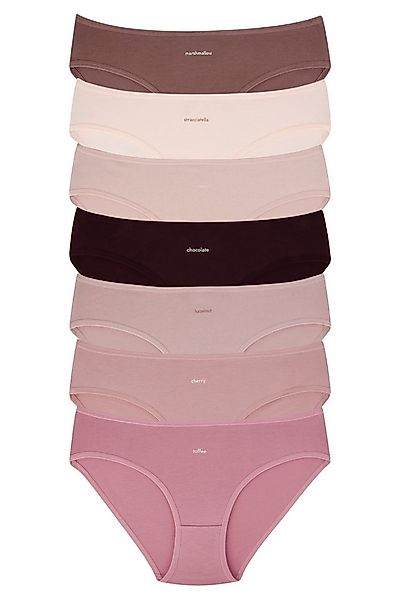 Dominant Bikinislip Damenunterwäsche (Packung, 7-St) aus elastischer Baumwo günstig online kaufen