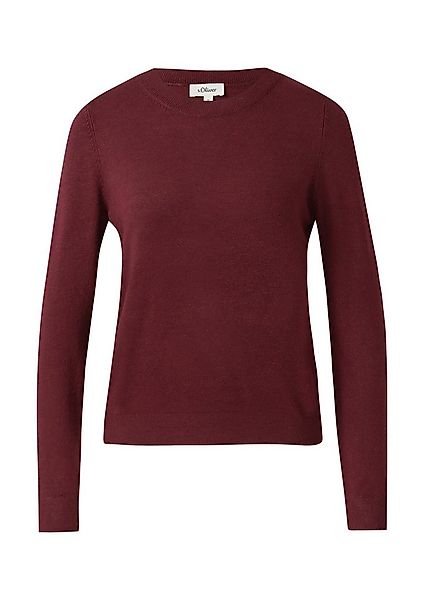 s.Oliver Strickpullover mit Stehkragen günstig online kaufen