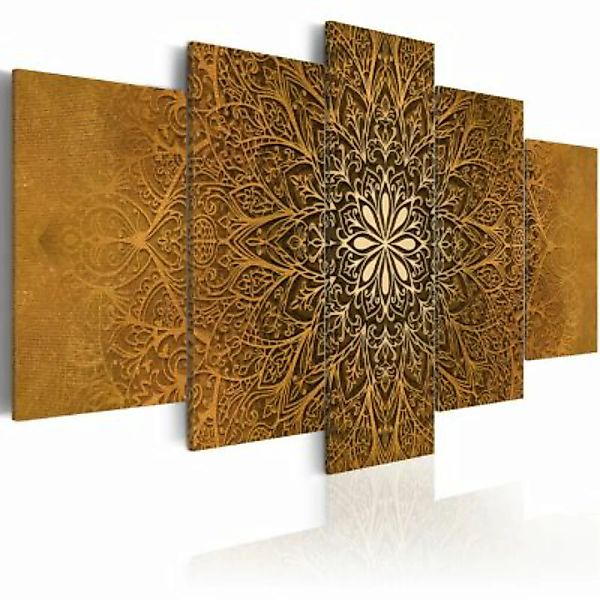 artgeist Wandbild Spiritual Illumination braun/gold Gr. 200 x 100 günstig online kaufen