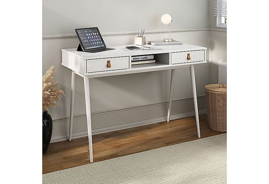 IDIMEX Schreibtisch KIM, moderner Bürotisch mit 2 Schubladen und Ablage aus günstig online kaufen