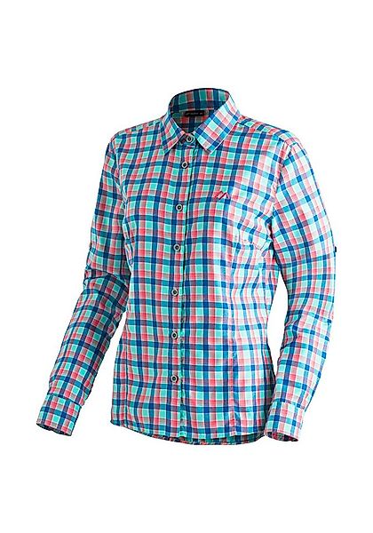 Maier Sports Funktionsbluse Nanni Damen Bluse, langarm Karobluse für Outdoo günstig online kaufen