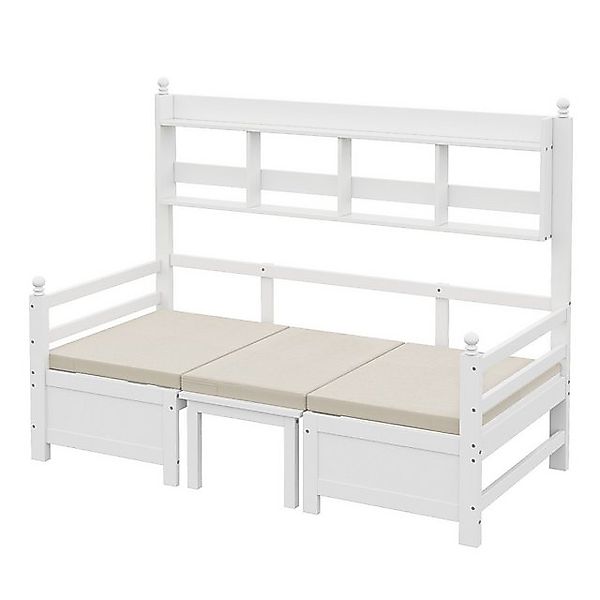 Gotagee Schlafsofa 2-in-1 Einzelbett 90x200cm Funktionsbett Gästebett Massi günstig online kaufen
