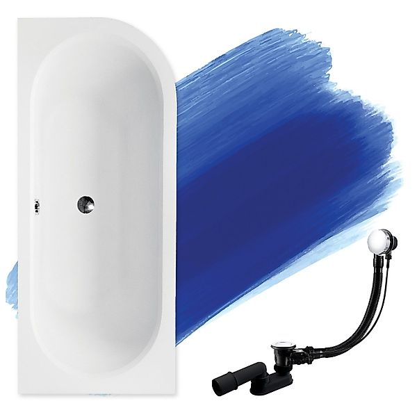 KOLMAN Badewanne Eckbadewanne Avita 180x80, (Links/Rechts), günstig online kaufen