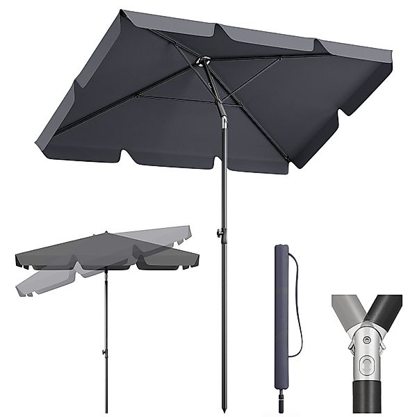Sekey Sonnenschirm 200 x 125 cm günstig online kaufen