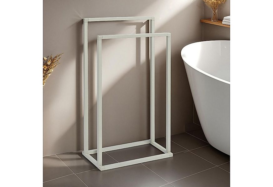 IDIMEX Handtuchständer MAILO, Handtuchhalter mit 2 Stangen freistehend ohne günstig online kaufen