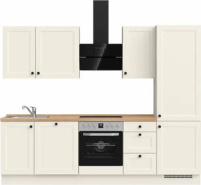nobilia® Küchenzeile »"Cascada II"«, vormontiert, Breite 270 cm, Ausrichtun günstig online kaufen