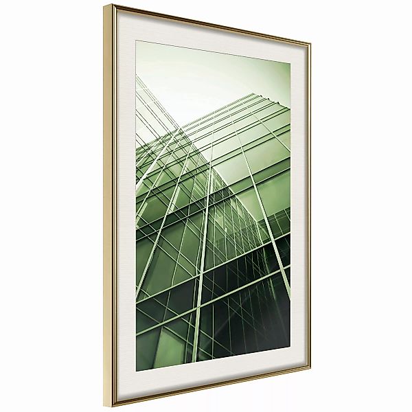 Poster - Steel And Glass (green) günstig online kaufen