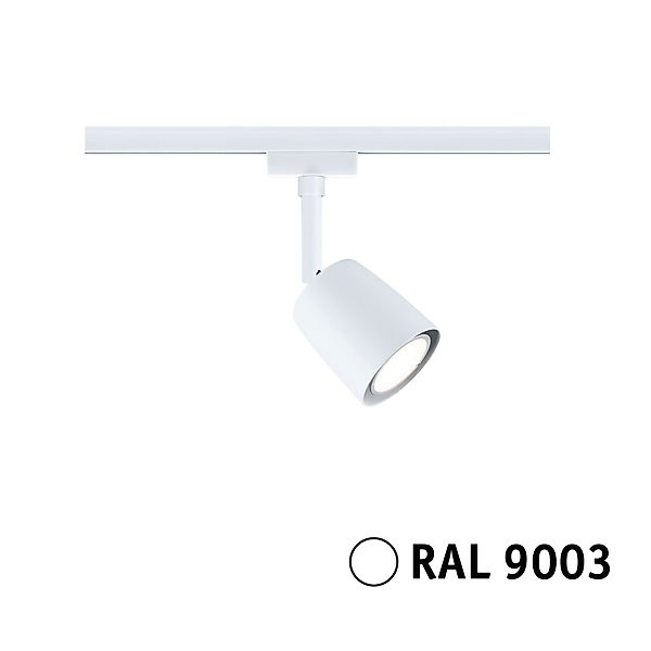 Paulmann "URail Schienenspot Cover Einzelspot GU10 max. 10W dimmbar 230V Si günstig online kaufen