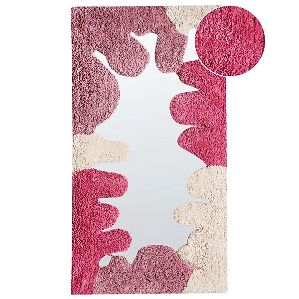 Beliani Wandspiegel CAGERI Cremeweiß 2x41x75 günstig online kaufen