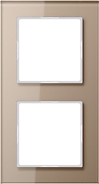 Jung Glasrahmen 2fach champ waage-/senkrecht AC 582 GL CH - AC582GLCH günstig online kaufen