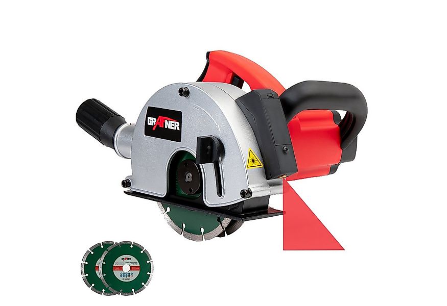 Grafner Mauernutfräse Mauernutfräse Dehnfugfräse Schlitzfräse Laser MD10963 günstig online kaufen