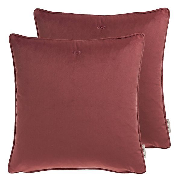 TOM TAILOR Kissenhülle VELVET SIGNATURE Zierkissenhülle, günstig online kaufen