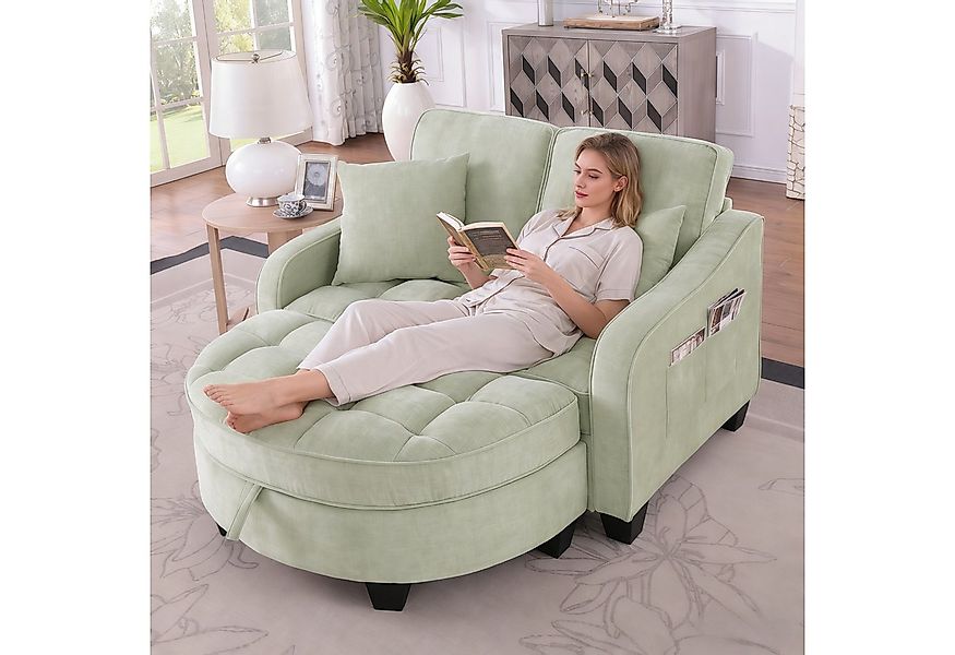Odikalo Schlafsofa Multifunktions 2-in-1 Sofa-Bett Aufbewahrungs-Hocker Meh günstig online kaufen