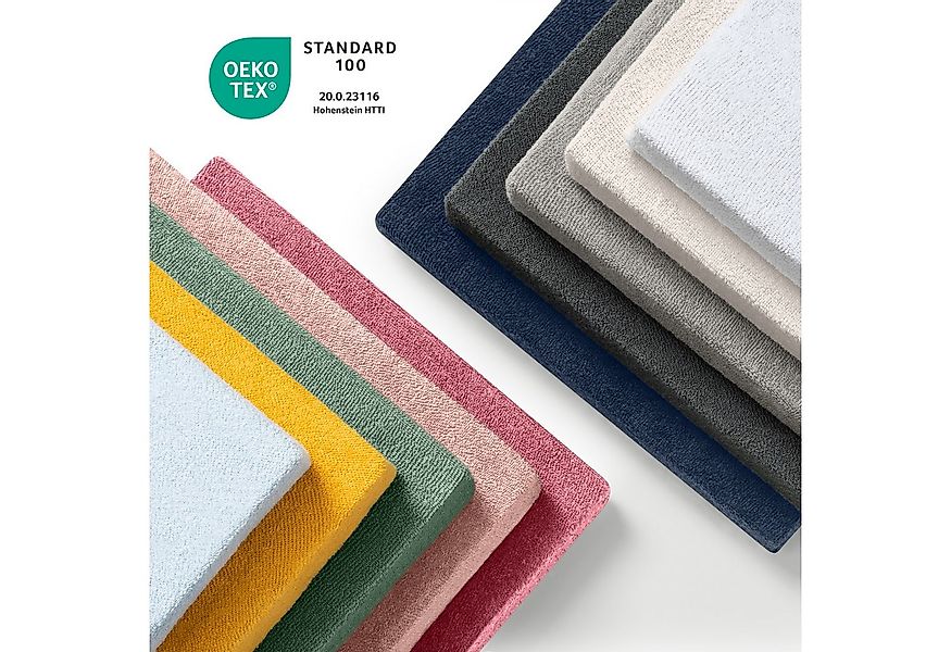 Laleni Spannbettlaken Frottee für Babybett und Kinderbett, Gummizug: rundum günstig online kaufen