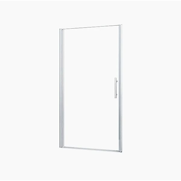 Duschparadies 90 x 185cm Duschtür Dusche Duschabtrennung Pendeltür 5mm ESG- günstig online kaufen