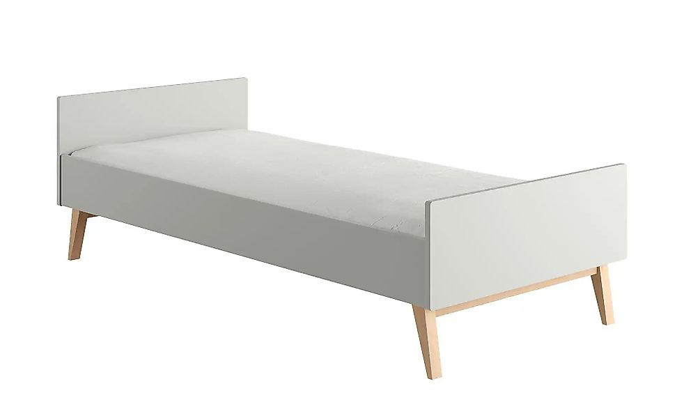 Bett   Swing ¦ grau ¦ Maße (cm): B: 95 H: 64,5 Betten > Bettgestelle - Höff günstig online kaufen