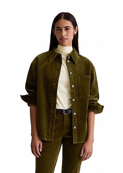 Marc OPolo DENIM Langarmbluse "aus mittelschwerem Cord-Stretch" günstig online kaufen