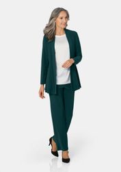 GOLDNER Shirtjacke Leichte Shirtjacke lila mit günstig online kaufen