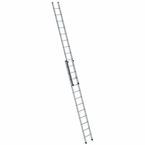 MUNK Aluminium-Schiebeleiter 2-teilig ohne Traverse 2x12 Sprossen günstig online kaufen