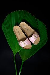 Aniston SHOES Pantolette, Sommerschuh, Strandschuh, Glitzersteine günstig online kaufen