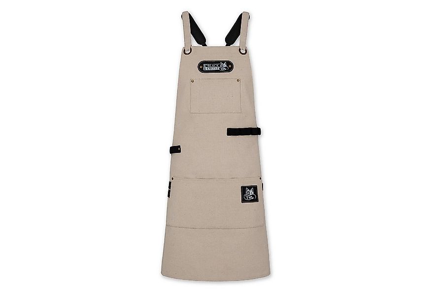 BLACK FOREST FOX Grillschürze Canvas Arbeitsschürze, Grillschürze BBQ Kochs günstig online kaufen