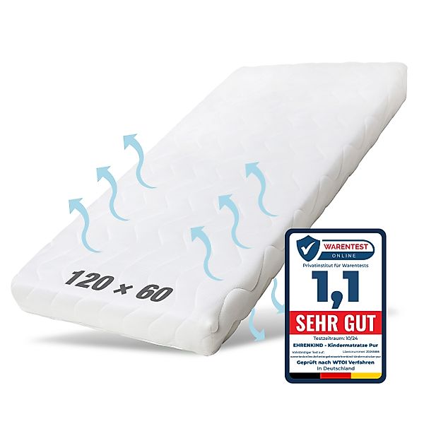 Babymatratze Pur, Babymatratze für Babybett, Baby günstig online kaufen
