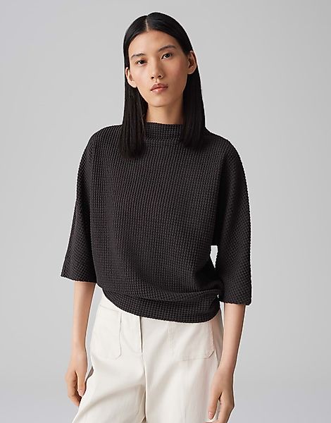 OPUS Sweatshirt GULOPI in Strickoptik günstig online kaufen
