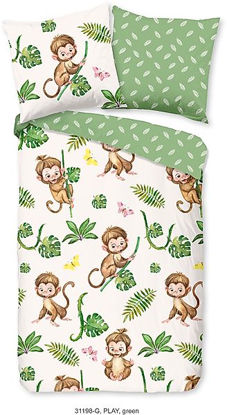 good morning Kinderbettwäsche »Play«, 100% Baumwolle, 135x200, Reißverschlu günstig online kaufen