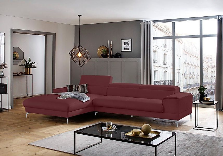 W.SCHILLIG Ecksofa piedroo, Designsofa mit tollem Sitzkomfort, bequem und e günstig online kaufen