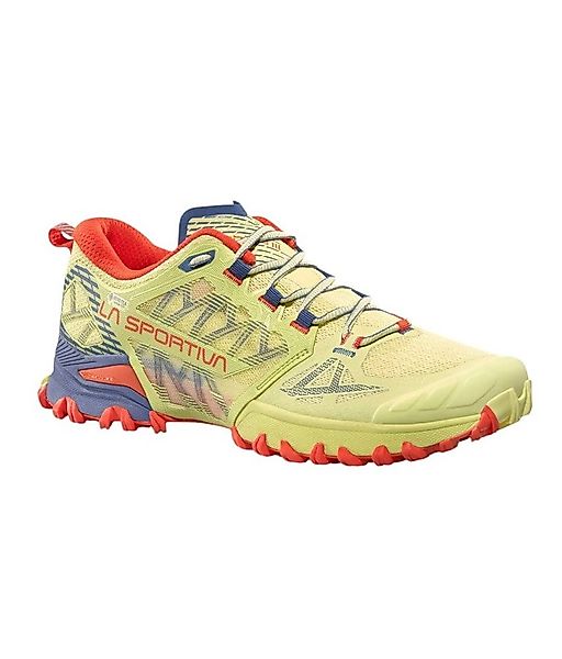La Sportiva Trail-Laufschuhe Bushido III GTX (wasserdicht) gelb/blau/orange günstig online kaufen