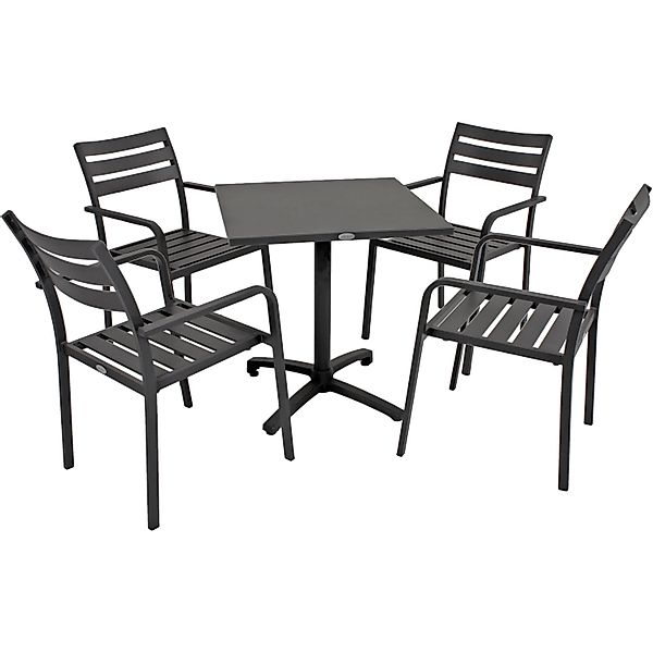 Garden Pleasure Garten-Essgruppe "TREVISO" Set, 5 Stk. tlg. günstig online kaufen