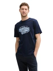 TOM TAILOR T-Shirt Packung, 2 Stk. tlg. mit Frontprint günstig online kaufen