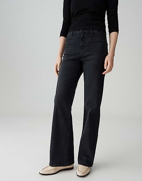 OPUS PANTS Bootcut-Jeans MELLY FRESH Flared mit Powerstrech Mid Rise verdec günstig online kaufen