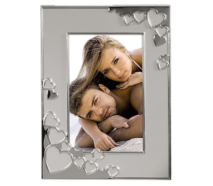 Hama Portraitrahmen Porträtrahmen "Cape Coral", Silber, 13 x 18 cm, Porträt günstig online kaufen