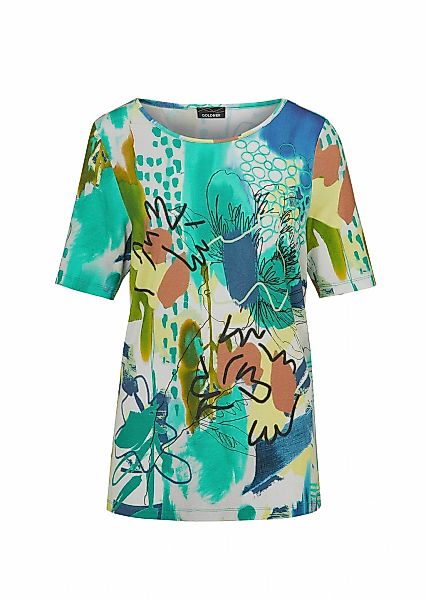 GOLDNER Kurzarmshirt "Shirt mit U-Boot-Ausschnitt" keine/nicht relevant günstig online kaufen