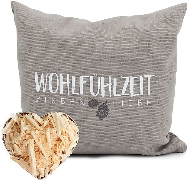 herbalind Zirbenkissen »Zirbenkissen, Kissen in 25x25cm und 40x40cm«, (1 tl günstig online kaufen