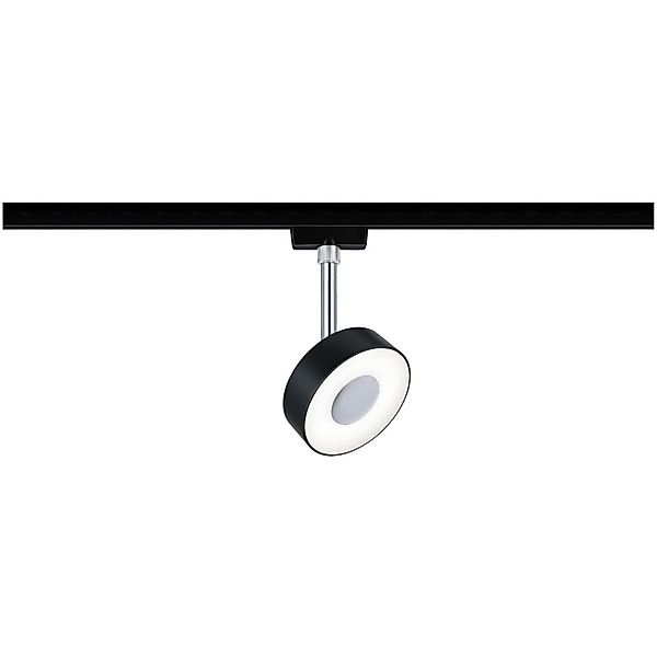 Paulmann "URail Schienenspot Circle 270lm 5W 4000K dimmbar 230V Schwarz mat günstig online kaufen