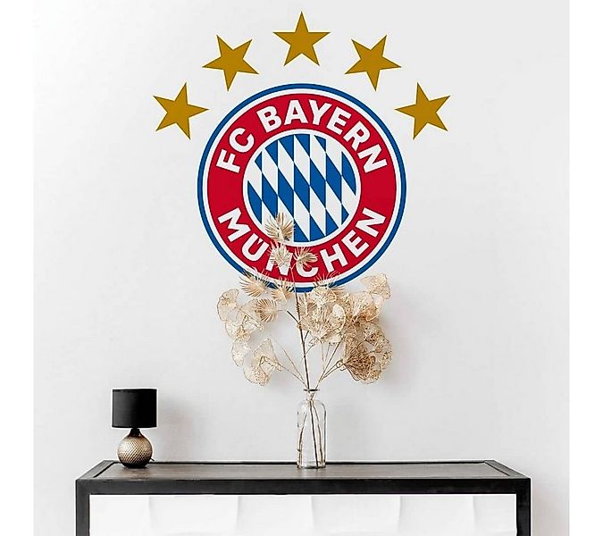 FC Bayern München Wandtattoo Fußball Wandsticker FC Bayern München Logo Ste günstig online kaufen