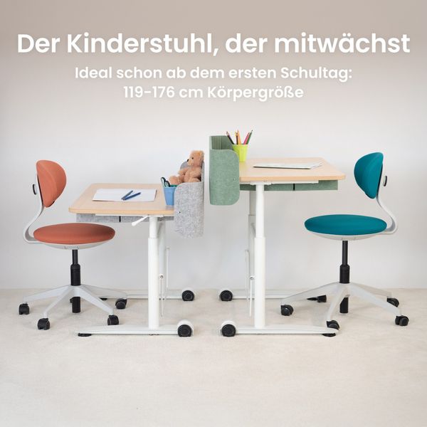 Ergotopia Kinderstuhl Ergonomischer Kinderschreibtischstuhl von Ergotopia günstig online kaufen