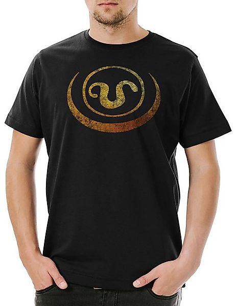 Urban Backwoods Print-Shirt Symbol Of Apophis Herren T-Shirt Goa'uld Na'ona günstig online kaufen