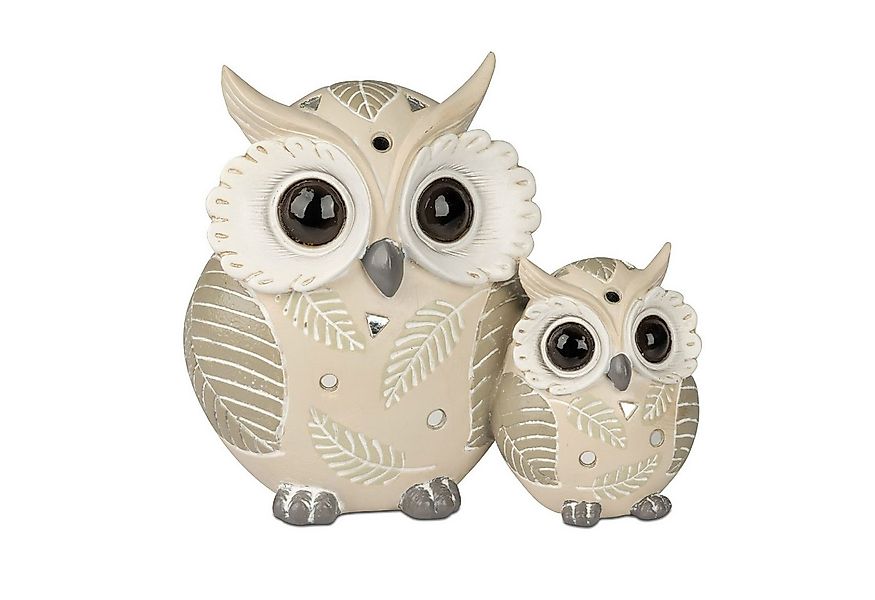 formano Dekofigur Creme, Farbe: Creme, Motiv: Eule günstig online kaufen