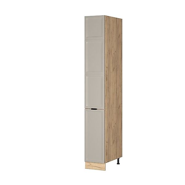 Vicco Hochschrank Fame-Line, GrauBeige/Goldkraft Eiche, 30 günstig online kaufen